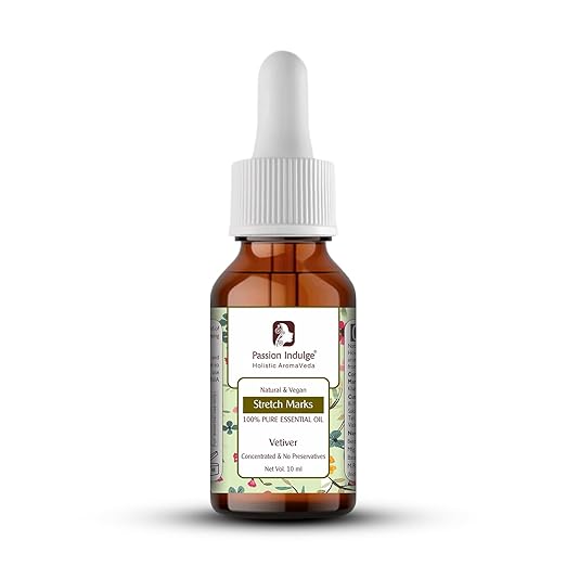 Passion Indulge Vetiver Essential Oil For Skin Care 10 ml