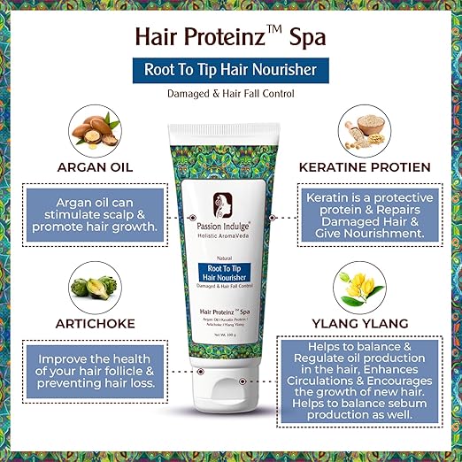 Passion indulge Hair Proteinz HaiR Spa for Nourishing Hair 100 ML
