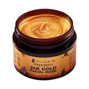 Pilgrim 24K Gold Facial Mask for Glowing & Radiant Skin Depigmentation (50g)