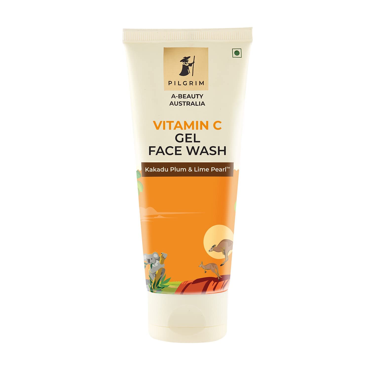 Pilgrim Australian Vitamin C Gel Face Wash for glowing skin 100ml