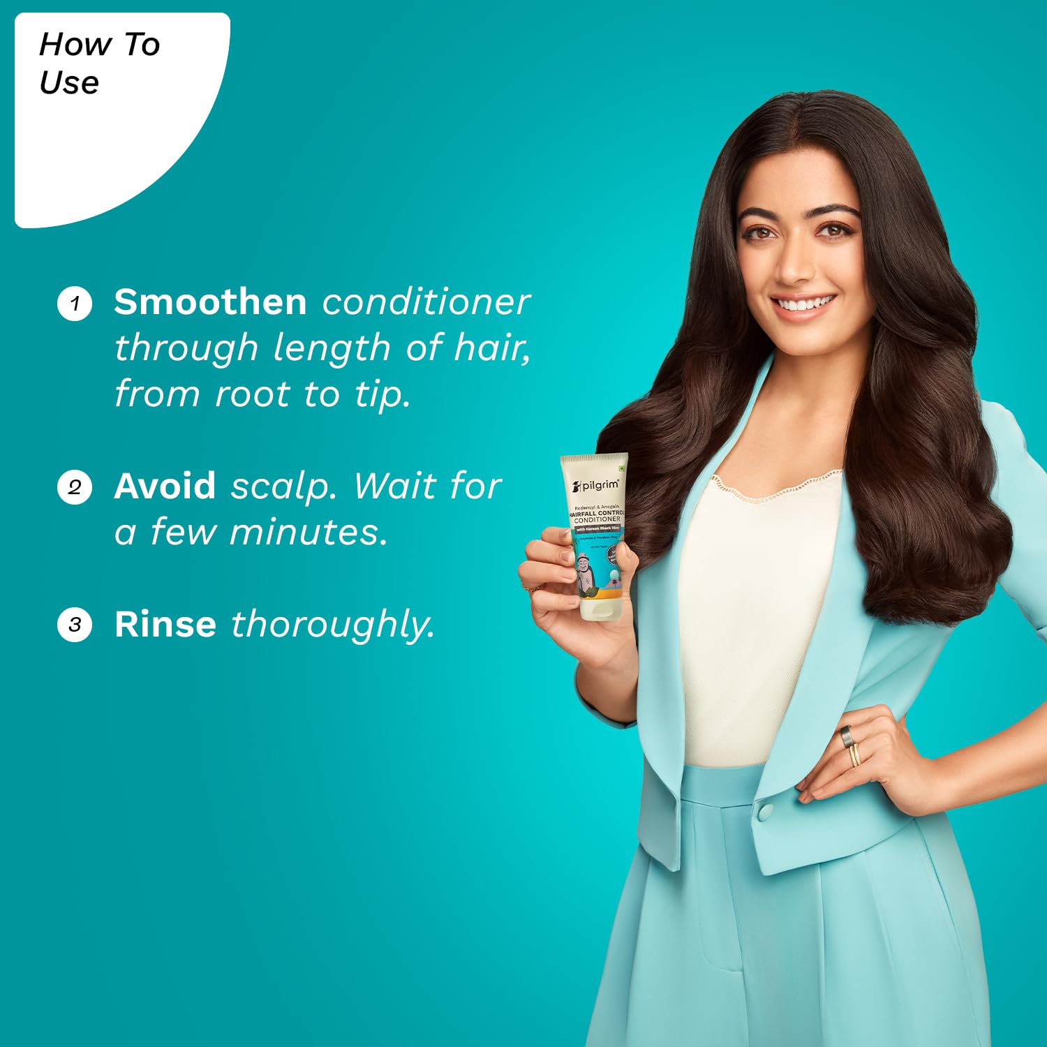Pilgrim Anti Hair fall Conditioner with Redensyl & Anagain 200ml