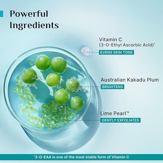 Pilgrim Australian 1% Vitamin C Toner for glowing skin with Kakadu Plum & Lime Pearl™ | Vitamin C toner for dry skin | Vitamin C toner for open pores tightening & refining | Alcohol free | 100 ml