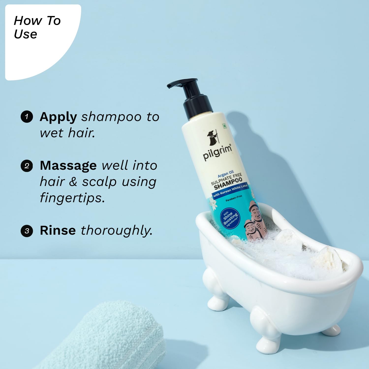 Pilgrim Mild Sulphate Free Shampoo