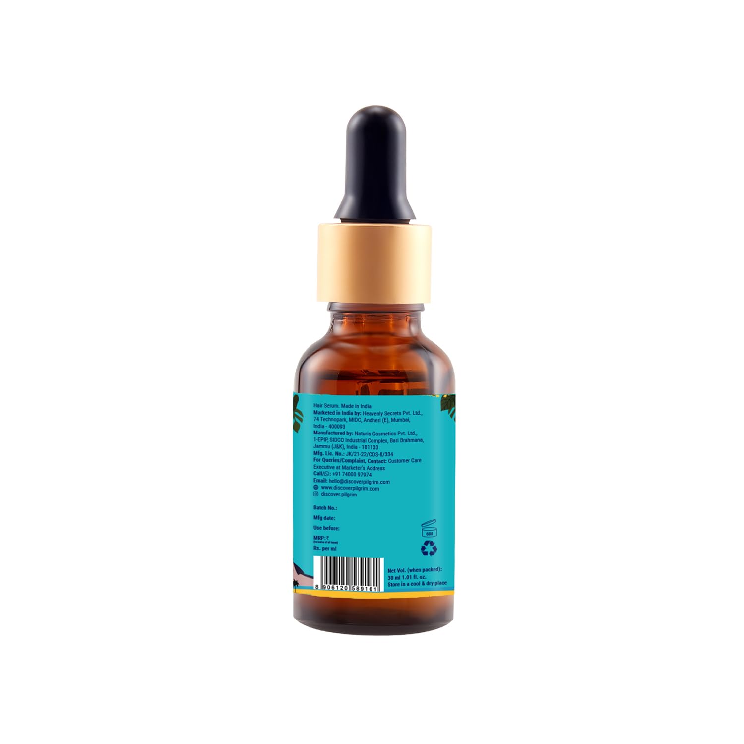 Pilgrim Redensyl 3% + Anagain 4% + Baicapil Advanced Hair Growth Serum
