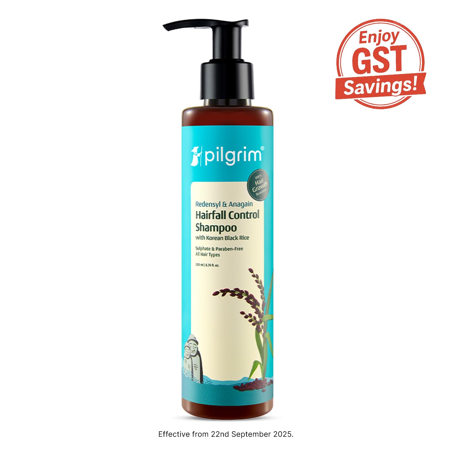 Pilgrim Redensyl & Anagain Hairfall Control Shampoo