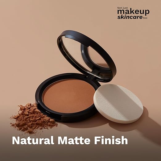 Pilgrim Rich Caramel Matte Finish Compact Powder