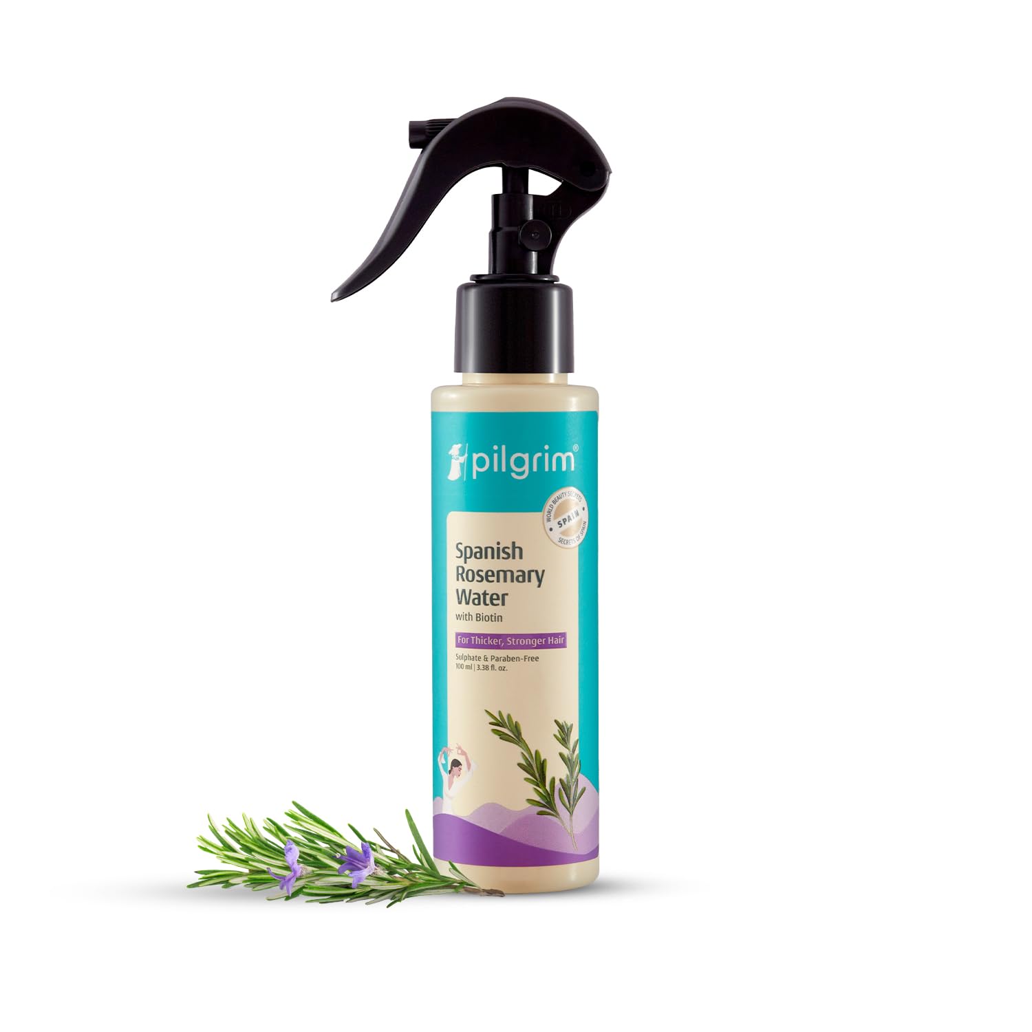 Pilgrim Spanish Rosemary Water With Biotin