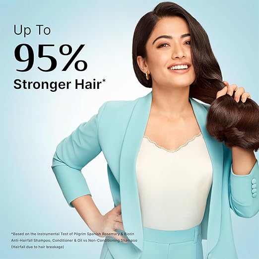 Pilgrim Spanish Rosemary & Biotin Anti Hairfall Conditioner for Reducing Hair Loss & Breakage