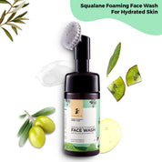Pilgrim Spanish Squalane foaming face wash with Kiwi extracts & Aloe for skin hydration