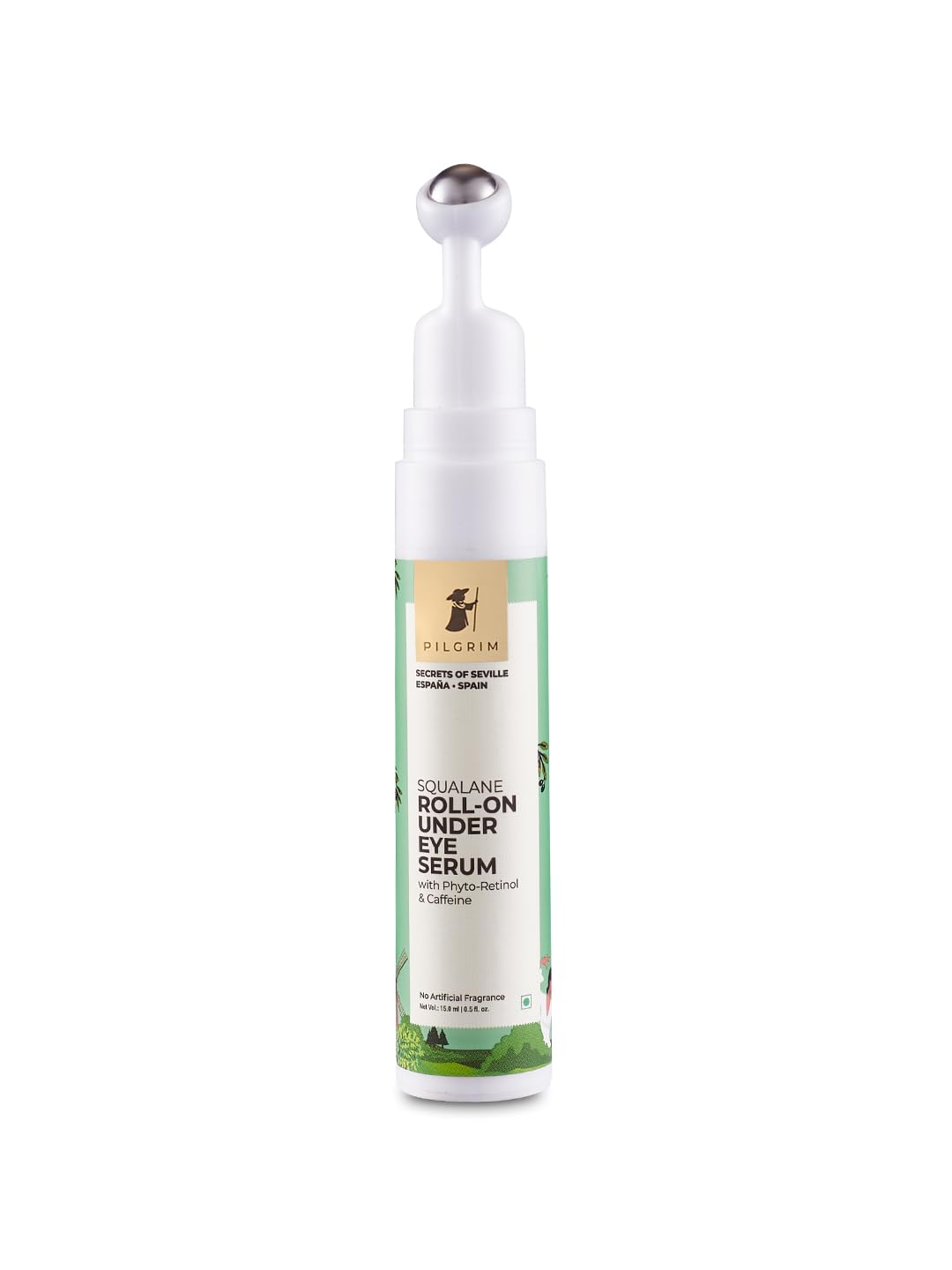 Pilgrim Squalane (Plant derived) under eye cream for dark circles for Wrinkles and Puffy Eyes