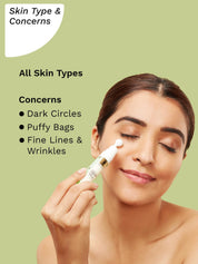 Pilgrim Squalane (Plant derived) under eye cream for dark circles for Wrinkles and Puffy Eyes