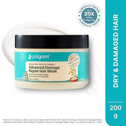 Pilgrim Unscented Korean Rice Water & Collagen Advanced Damage Repair Mask