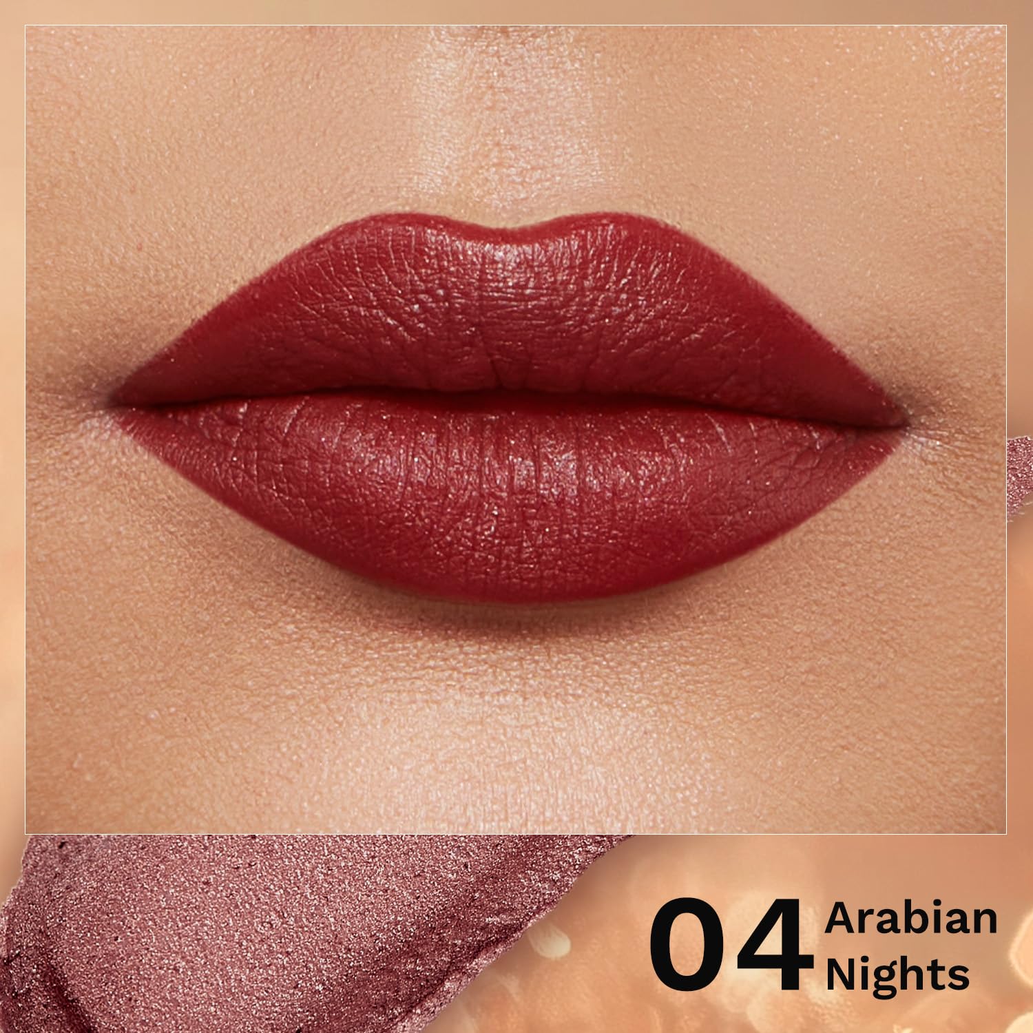 Pilgrim Glitter Lipstick For Women 4.2gm | Dubai Luxe Lifestyle