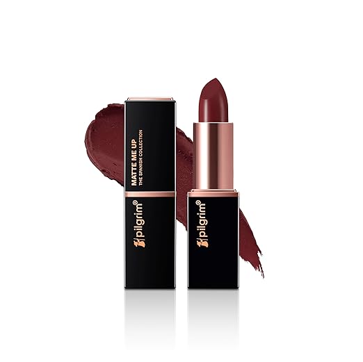Pilgrim Matte Bullet Lipstick Intense Colour Transferproof & Smudgeproof