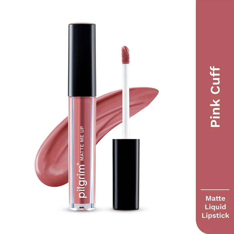 Pilgrim Liquid Matte Lipstick Lipstick for Women with Hyaluronic Acid & Spanish Squalane