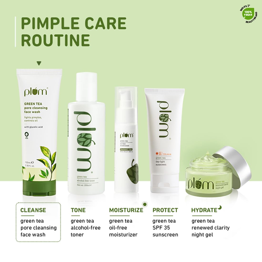 Plum Green Tea Pore Cleansing Face Wash 100ml