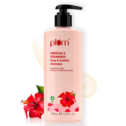 Plum Hibiscus & Ceramides Long & Healthy Smoothing Shampoo, SLS free (250 ml)