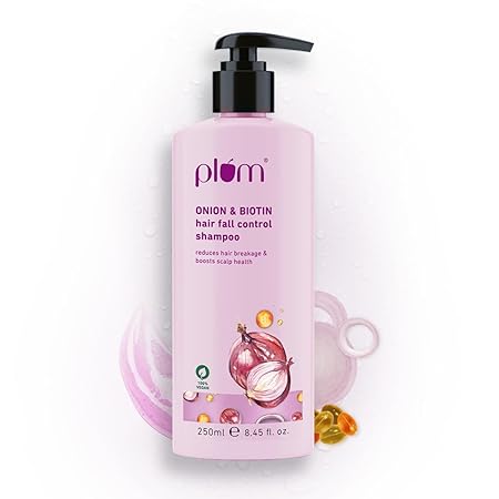 Plum Onion And Biotin Hair fall Control Shampoo (250ml)