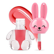Princess by RENEE Bunny Lip Tint - Pink, for Pre-Teens, Lightweight & Long-Lasting Color, Non-Drying & Nourishing, Water-Based Formula, Blueberry Extracts, Strawberry & Vitamin E Infused, Cruelty-Free