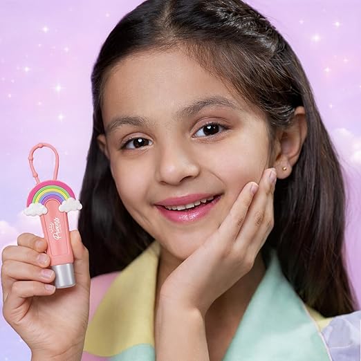 Princess by RENEE Cloudshine Glitter Lip Gloss | Shiny & Glossy Finish | Lightweight, Non-Sticky, Nourishing Formula | With Shea Butter, Grapeseed Oil & Vitamin E | 9 ml