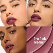 Lakme 9to5 Hya Beach Edit, Lipstick + Liner Duo, Pro Pink, Infused with Hyaluronic Acid, Vitamin E, Jojoba Oil, Comfortable Matte Finish, SPF Powered, Hydrating Lipstick