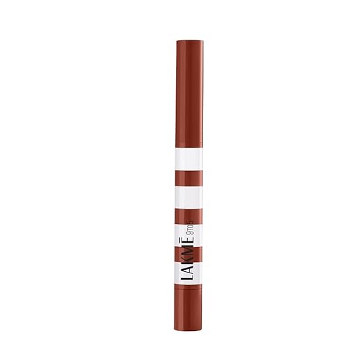 Lakme 9to5 Hya Beach Edit, Lipstick + Liner Duo, Pro Pink, Infused with Hyaluronic Acid, Vitamin E, Jojoba Oil, Comfortable Matte Finish, SPF Powered, Hydrating Lipstick