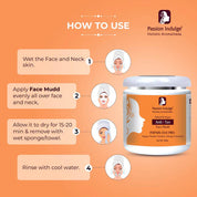 Passion Indulge Professional Anti-Tan Face Mudd PAPAIN D10 PRO -500 gm
