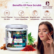 Passion Indulge Kumkumadi oil Face Scrub