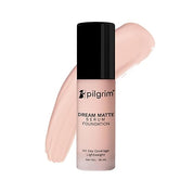 Pilgrim Medium Golden Beige Serum Liquid Foundation, Matte & Poreless,30 ml | Foundation for face make up infused | Water-Resistant,All Day Coverage|All Skin Types