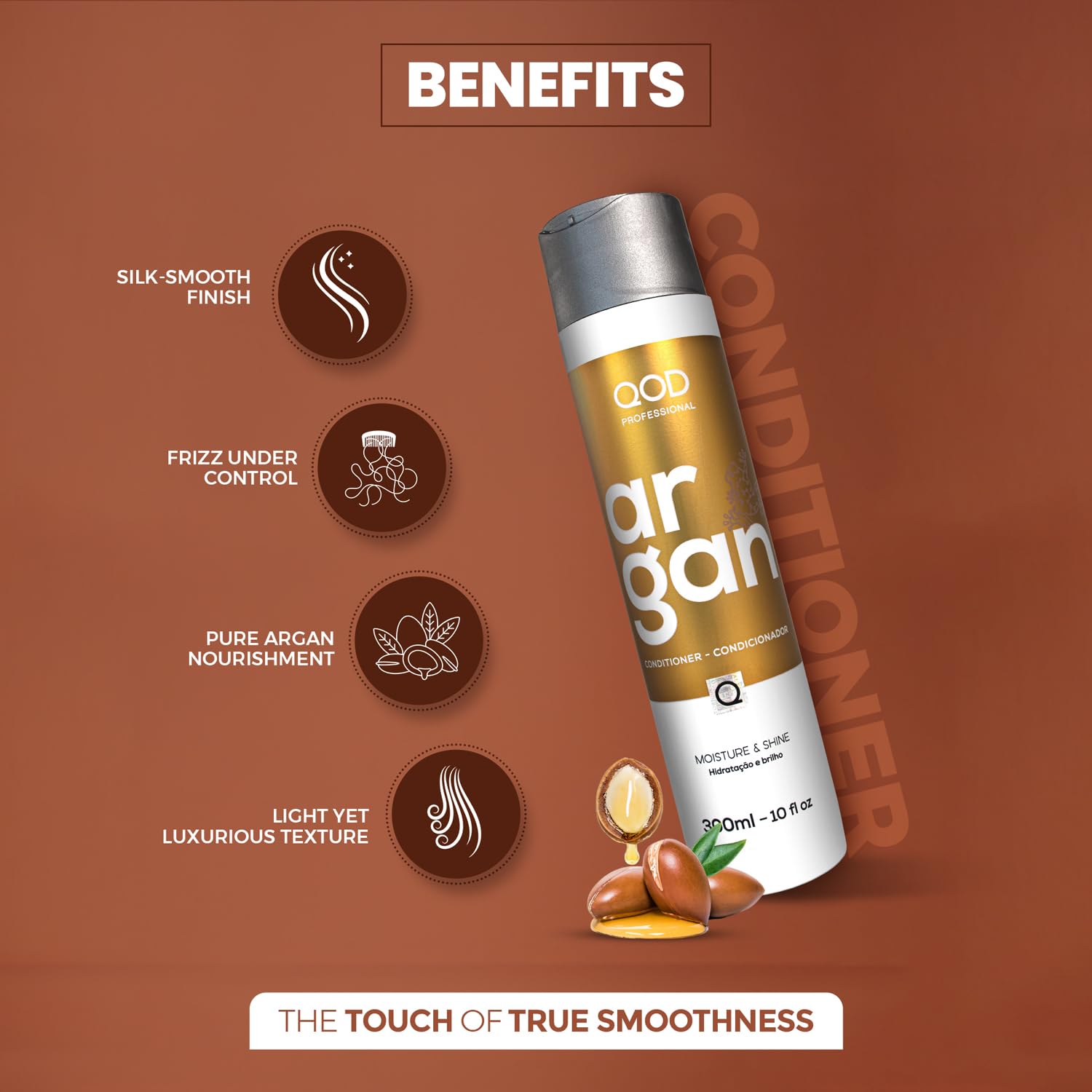 QOD Professional Argan Conditioner 300Ml
