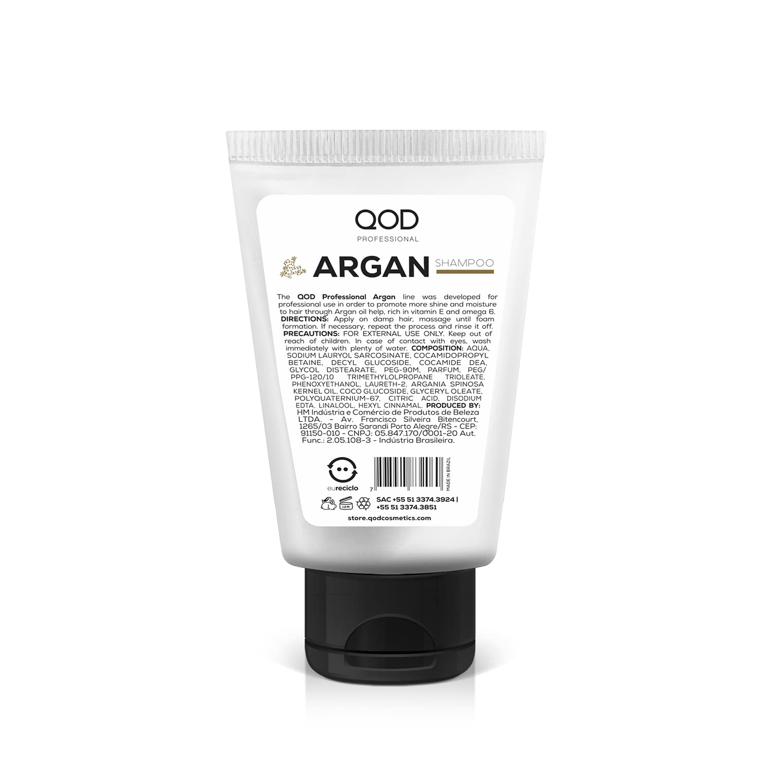 QOD Professional Argan Shampoo – 60ml