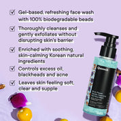 Quench Gentle Cleansing Gel Face Wash with Salicylic Acid & Birch Juice Enzymes