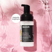 QUENCH BOTANICS Quench Brightening Foam Cleanser with Cherry Blossom Radiance