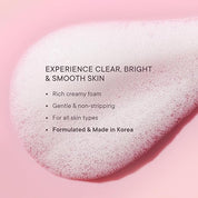 QUENCH BOTANICS Quench Brightening Foam Cleanser with Cherry Blossom Radiance