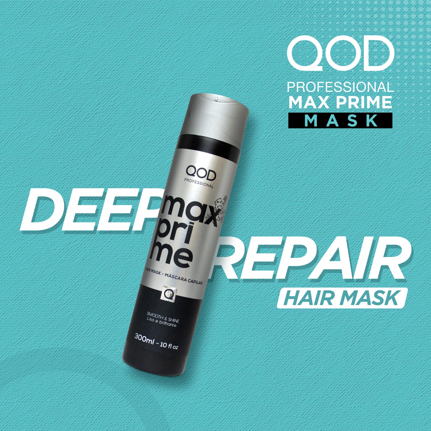QOD Professional Max Prime After Treatment Hair Mask (300ml)