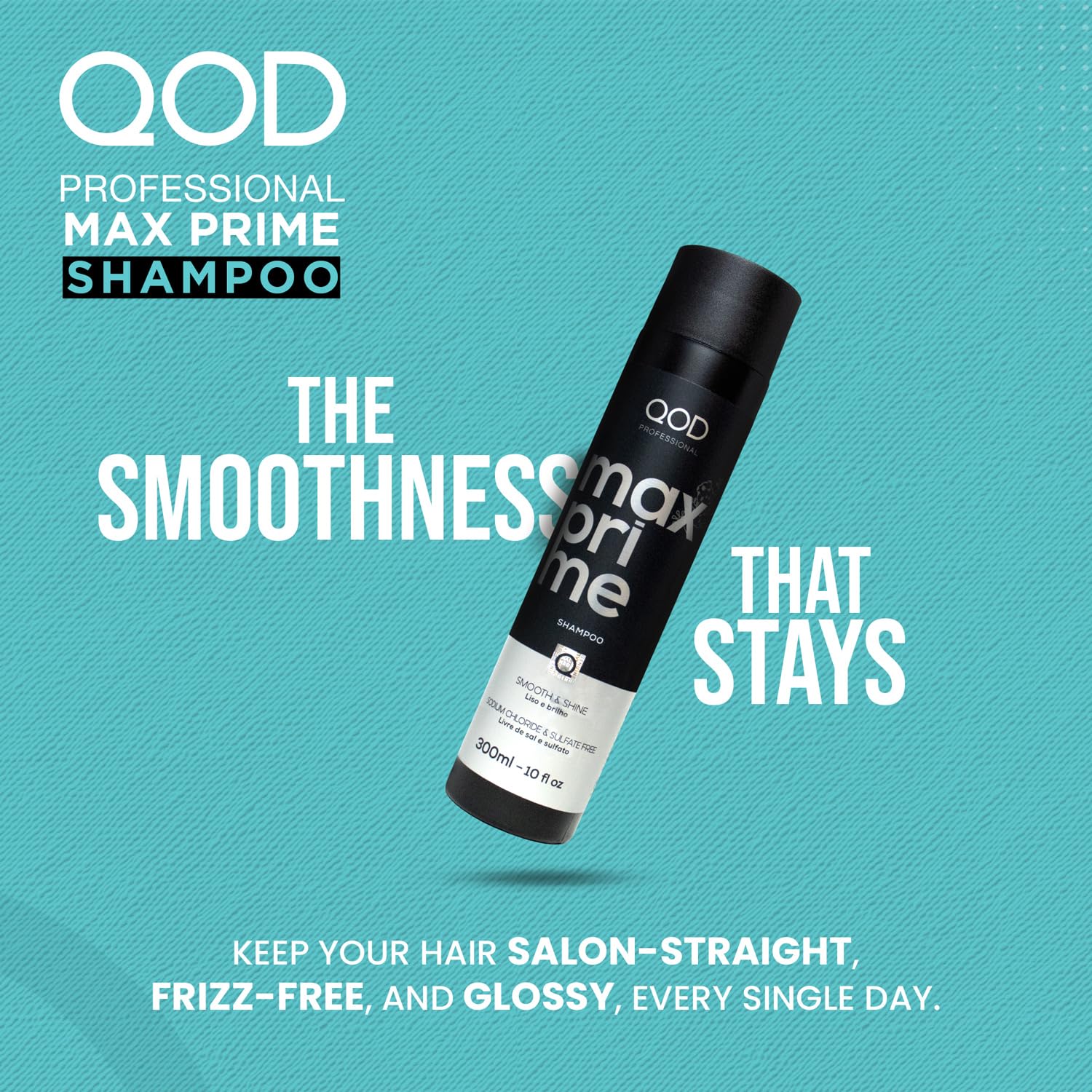 QOD Professional Max Prime After Treatment Shampoo (300ml)
