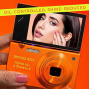 RENEE Delulu Blurring Gel Compact | Matte Finish, Controls Excess Oil, Reduces Shine, Blurs Pores | With Jojoba Oil and Vitamin E, For All Skin Types | 5g