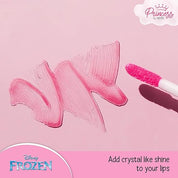 RENEE Disney Frozen Princess Icecream Lip Gloss Elsa-For Pre-Teen Girls,Enriched With Shea Butter & Apricot Oil,Adds Glossy Shine With Nourishing And Moisturizing Effect - No Parabens - 8Ml