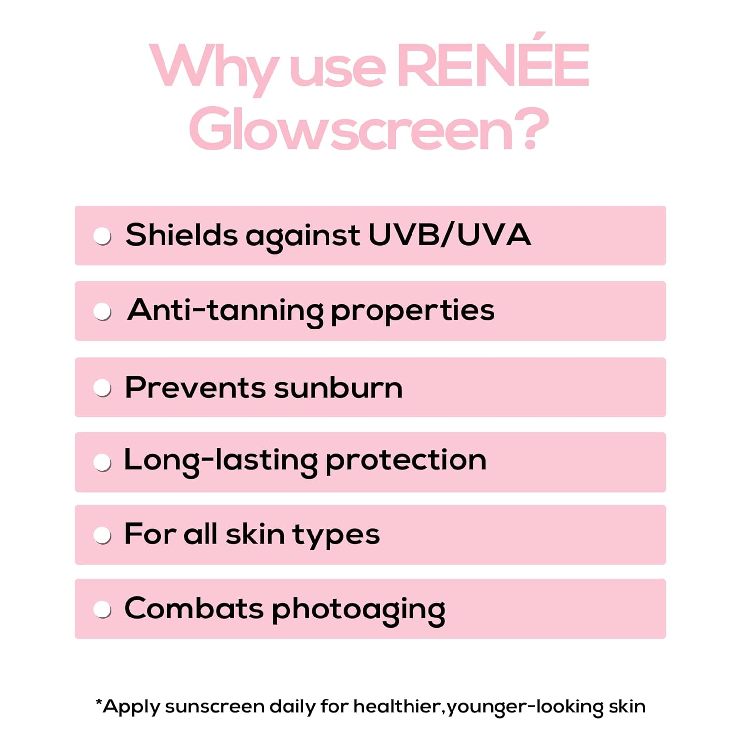 RENEE Glowscreen Spf 50 Sunscreen Spray