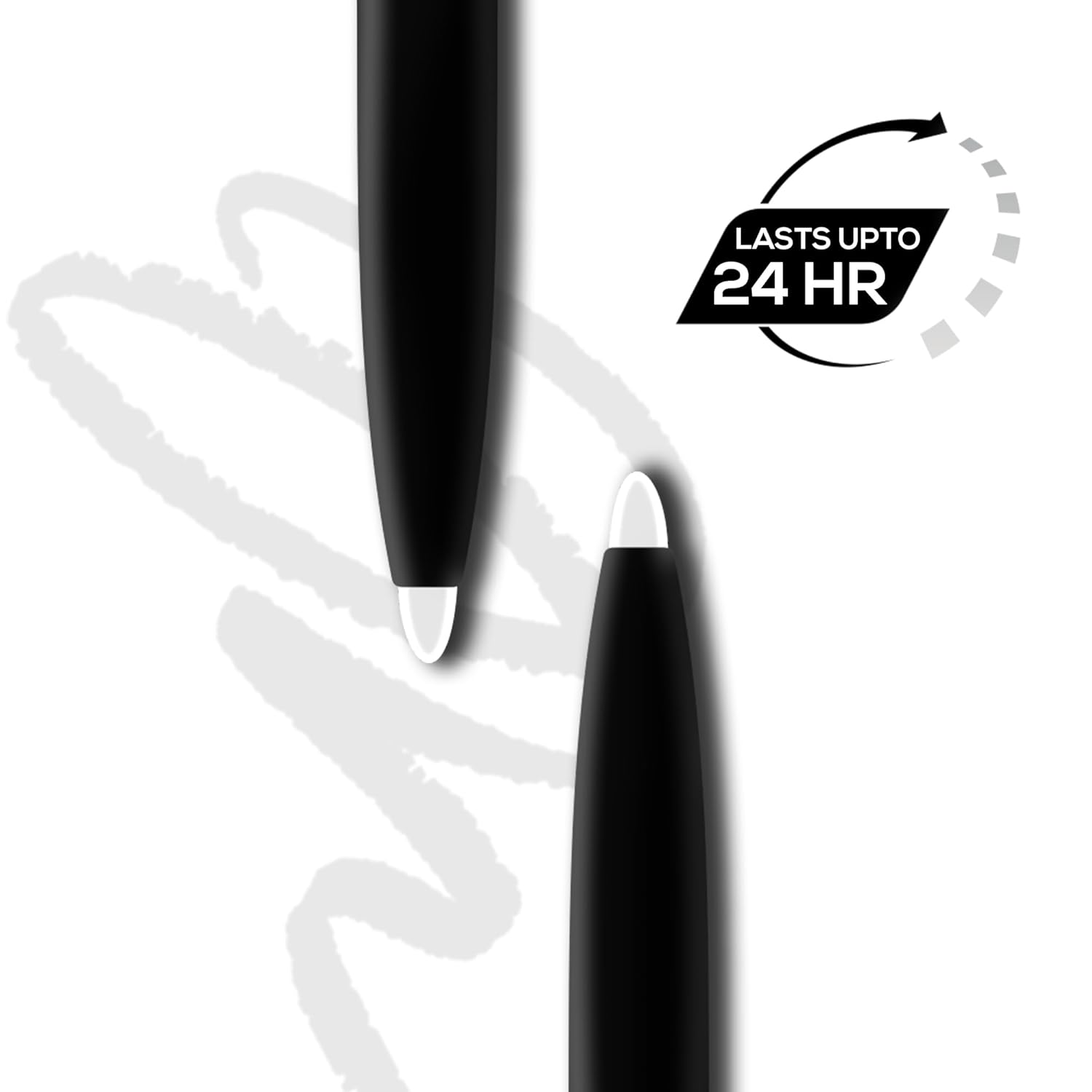 RENEE Kajal Pen with Sharpener - Stark White 0.35gm