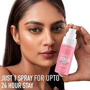 RENEE Natural Makeup Fixer For Face | Non-Sticky, Dewy Finish | With Aloe Vera & Cucumber Extract | Alcohol-Free, Hydrating Setting Spray | Vegan & Cruelty-Free | 60 ml