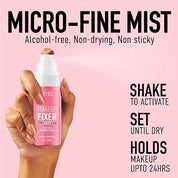 RENEE Natural Makeup Fixer For Face | Non-Sticky, Dewy Finish | With Aloe Vera & Cucumber Extract | Alcohol-Free, Hydrating Setting Spray | Vegan & Cruelty-Free | 60 ml