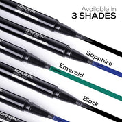 RENEE Pointy End Sketch Pen Smudge Proof Eyeliner - Matte Finish, Light Weight, Water Resistant, Long Stay Highly Pigmented with One Stroke Application Formula - Black