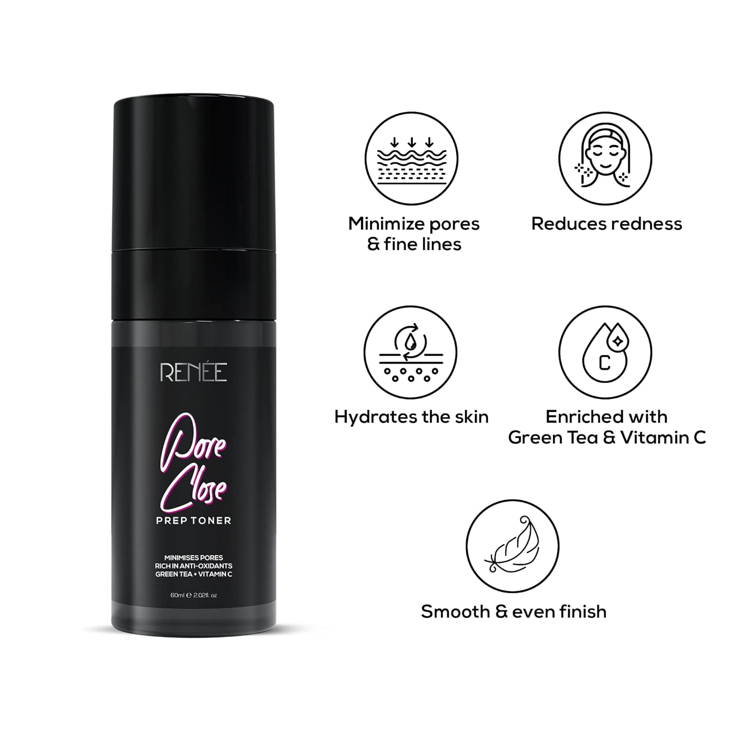 RENEE Pore Close Prep Toner  60ml