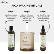 RICA women Liposoluble Waxing with Kit, 800g