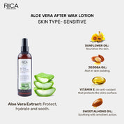 Rica Aloe Vera After Wax Body Lotion