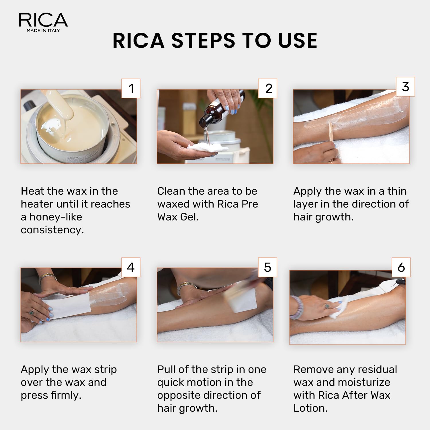 Rica Aloe Vera Liposoluble Painless Hair Removal Wax 800 ml