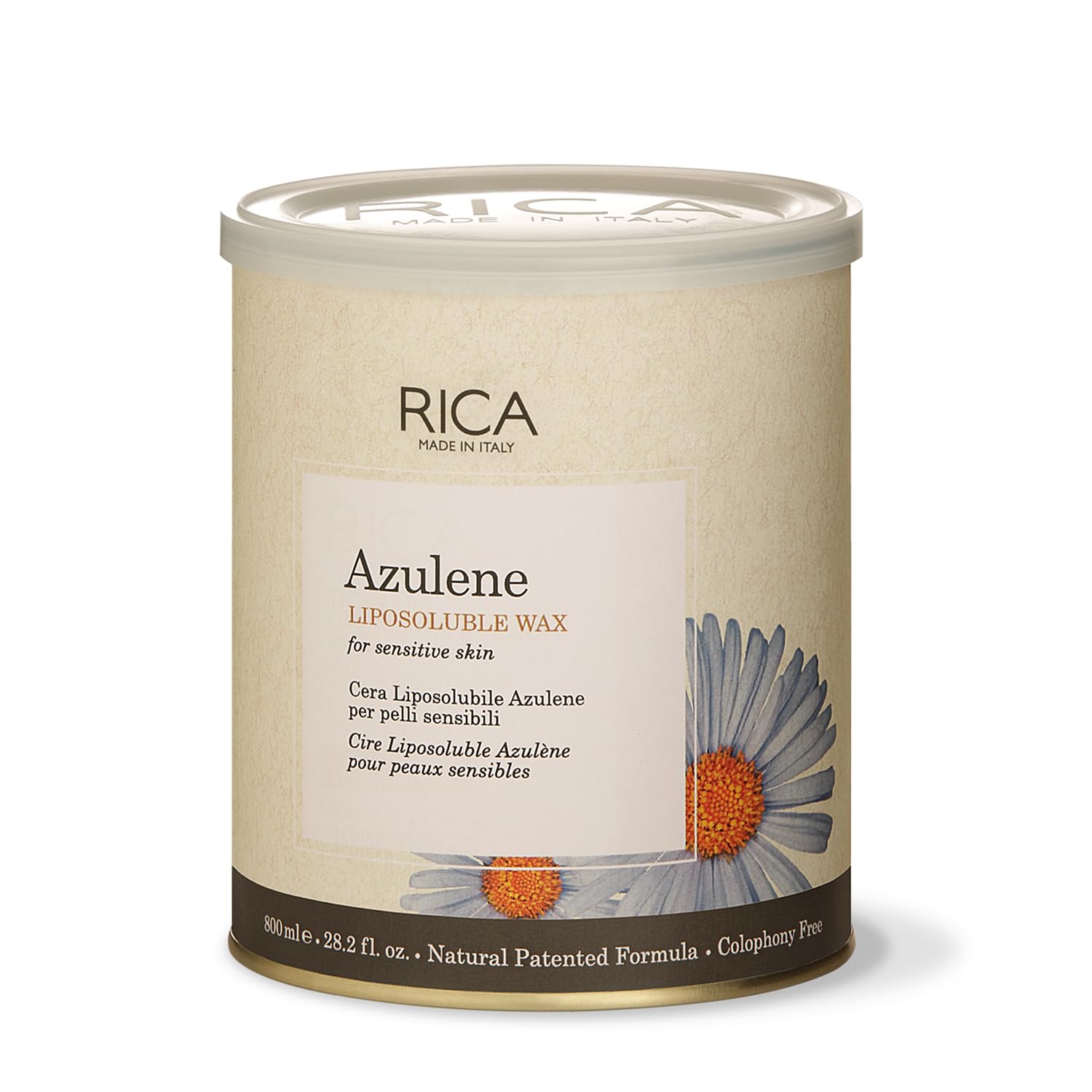 Rica Azulene Liposoluble Painless Hair Removal Wax  800 ml