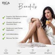 Rica Azulene Liposoluble Painless Hair Removal Wax  800 ml