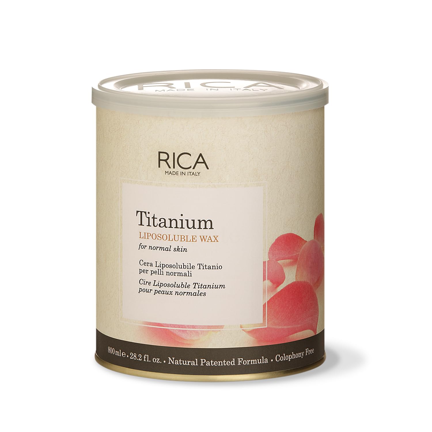 Rica Rose Titanium Wax 800ml